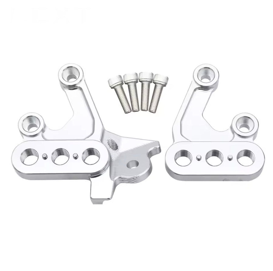 Chrome Peg Mounts + Peg Bracket — product view 1
